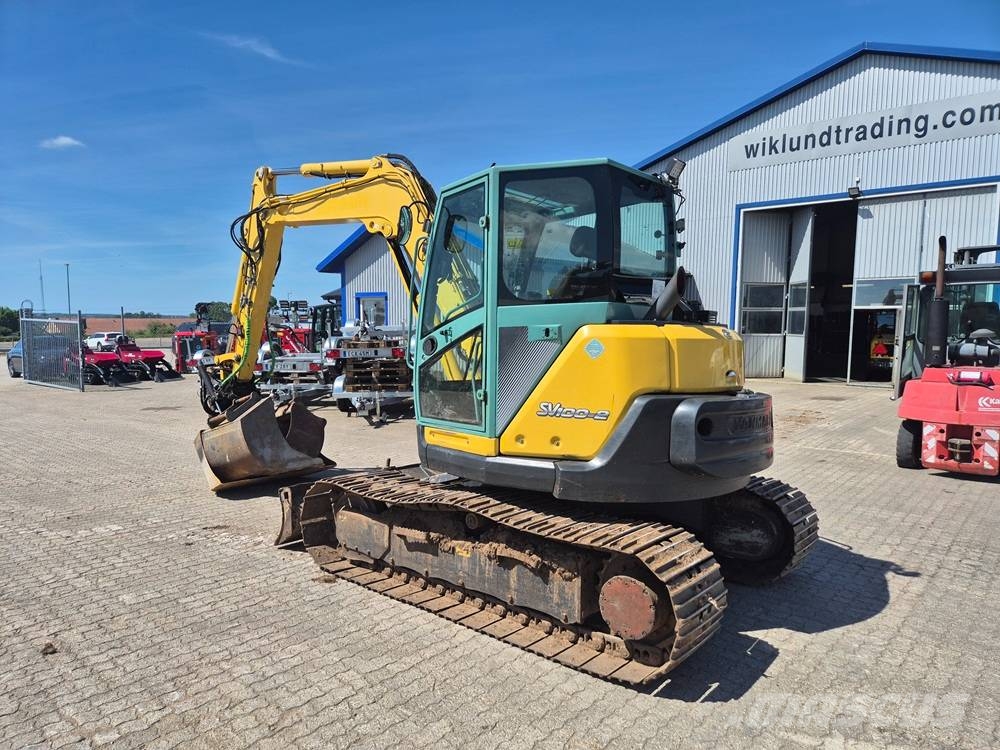 Yanmar SV 100-2 حفارات وسط 7 طن - 12 طن
