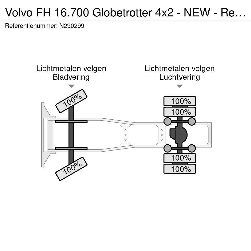 Volvo FH 16.700 Globetrotter 4x2 - NEW - Retarder - I pa Çekiciler