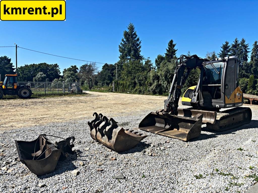 Mecalac 8 MCR MINI-KOPARKA 2018R | MECALAC 6 MCR, JCB 8065 حفارات صغيرة أقل من 7 طن (حفارات صغيرة)