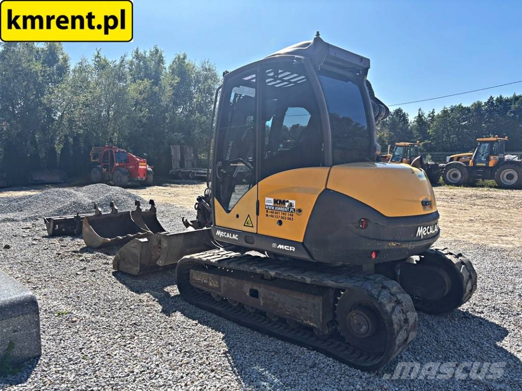 Mecalac 8 MCR MINI-KOPARKA 2018R | MECALAC 6 MCR, JCB 8065 حفارات صغيرة أقل من 7 طن (حفارات صغيرة)