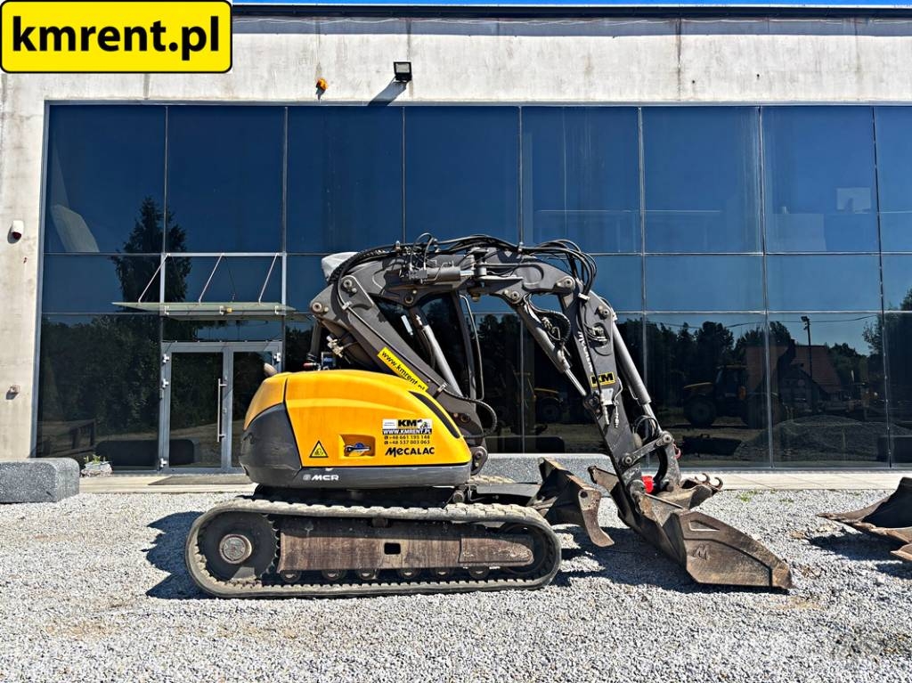 Mecalac 8 MCR MINI-KOPARKA 2018R | MECALAC 6 MCR, JCB 8065 حفارات صغيرة أقل من 7 طن (حفارات صغيرة)