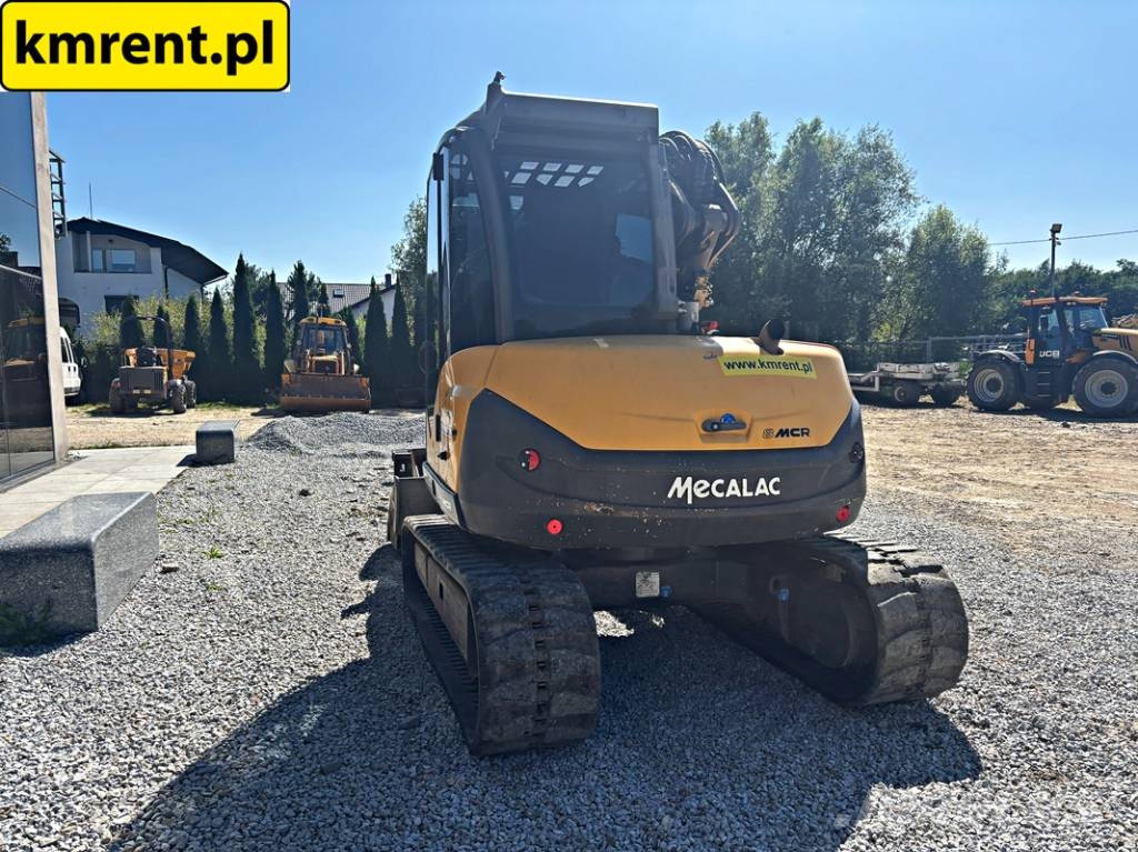 Mecalac 8 MCR MINI-KOPARKA 2018R | MECALAC 6 MCR, JCB 8065 حفارات صغيرة أقل من 7 طن (حفارات صغيرة)