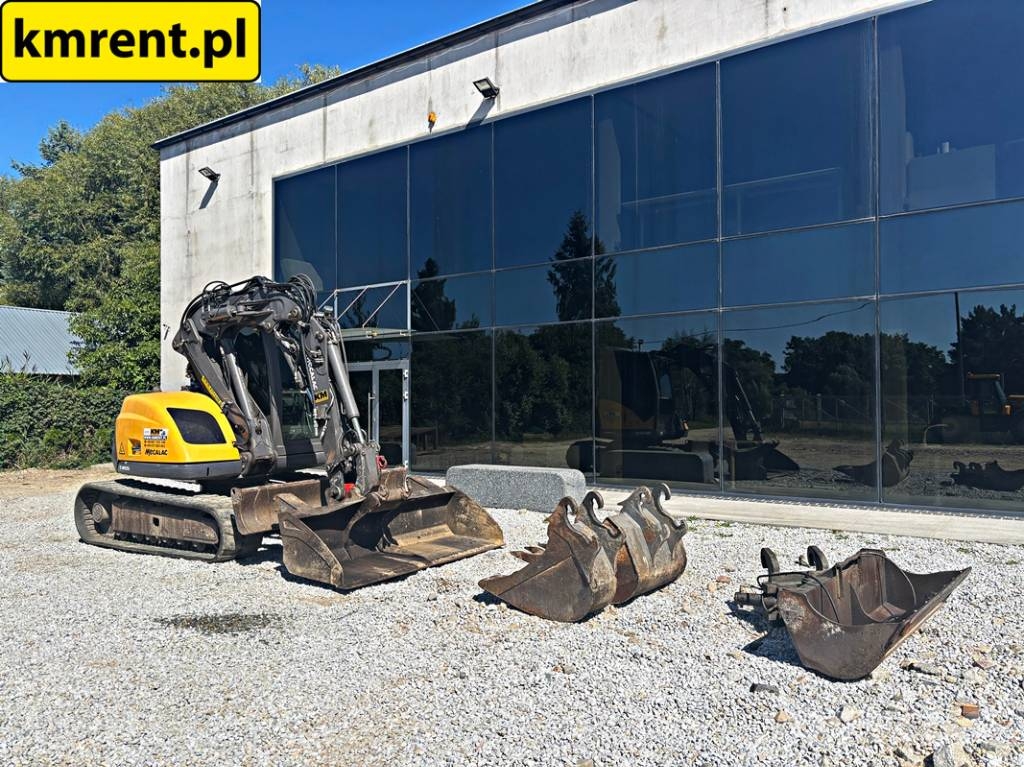 Mecalac 8 MCR MINI-KOPARKA 2018R | MECALAC 6 MCR, JCB 8065 حفارات صغيرة أقل من 7 طن (حفارات صغيرة)