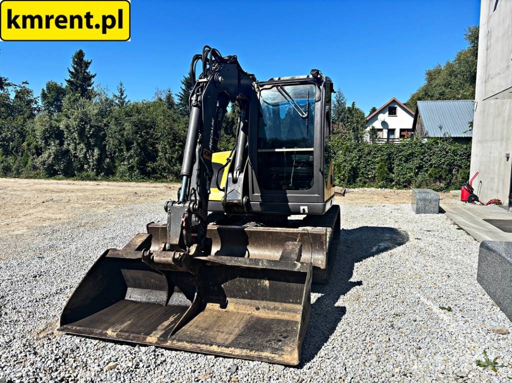 Mecalac 8 MCR MINI-KOPARKA 2018R | MECALAC 6 MCR, JCB 8065 حفارات صغيرة أقل من 7 طن (حفارات صغيرة)