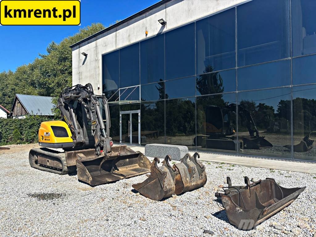 Mecalac 8 MCR MINI-KOPARKA 2018R | MECALAC 6 MCR, JCB 8065 حفارات صغيرة أقل من 7 طن (حفارات صغيرة)
