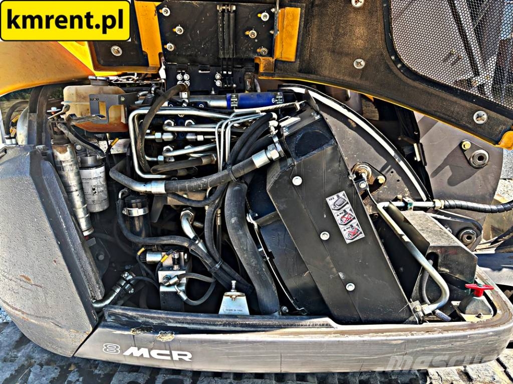 Mecalac 8 MCR MINI-KOPARKA 2018R | MECALAC 6 MCR, JCB 8065 حفارات صغيرة أقل من 7 طن (حفارات صغيرة)