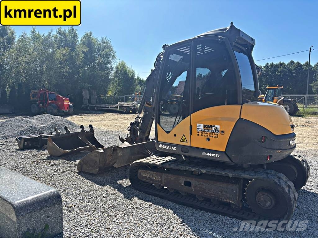 Mecalac 8 MCR MINI-KOPARKA 2018R | MECALAC 6 MCR, JCB 8065 حفارات صغيرة أقل من 7 طن (حفارات صغيرة)