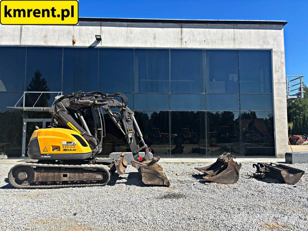 Mecalac 8 MCR MINI-KOPARKA 2018R | MECALAC 6 MCR, JCB 8065 حفارات صغيرة أقل من 7 طن (حفارات صغيرة)