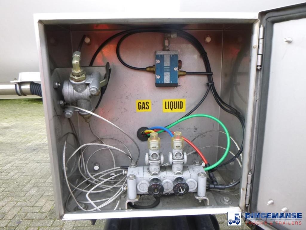 Van Hool Butane gas tank steel 49 m3 Cisterna