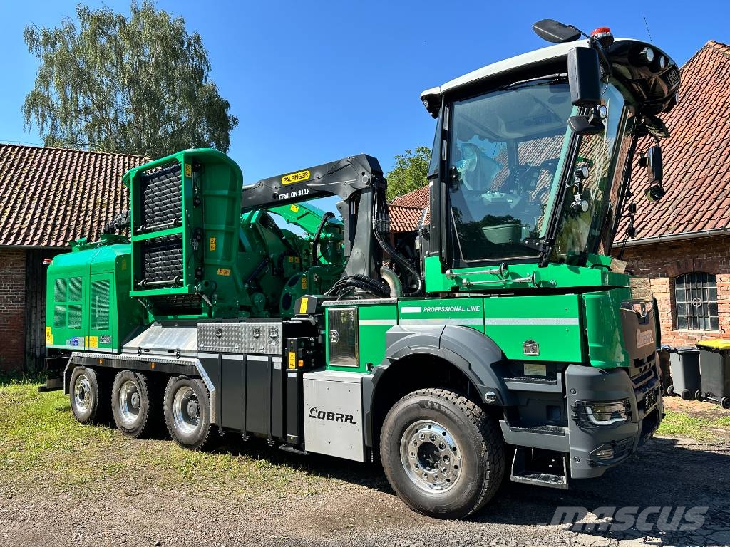 JENZ Chippertruck Hybrid Drobilci lesa