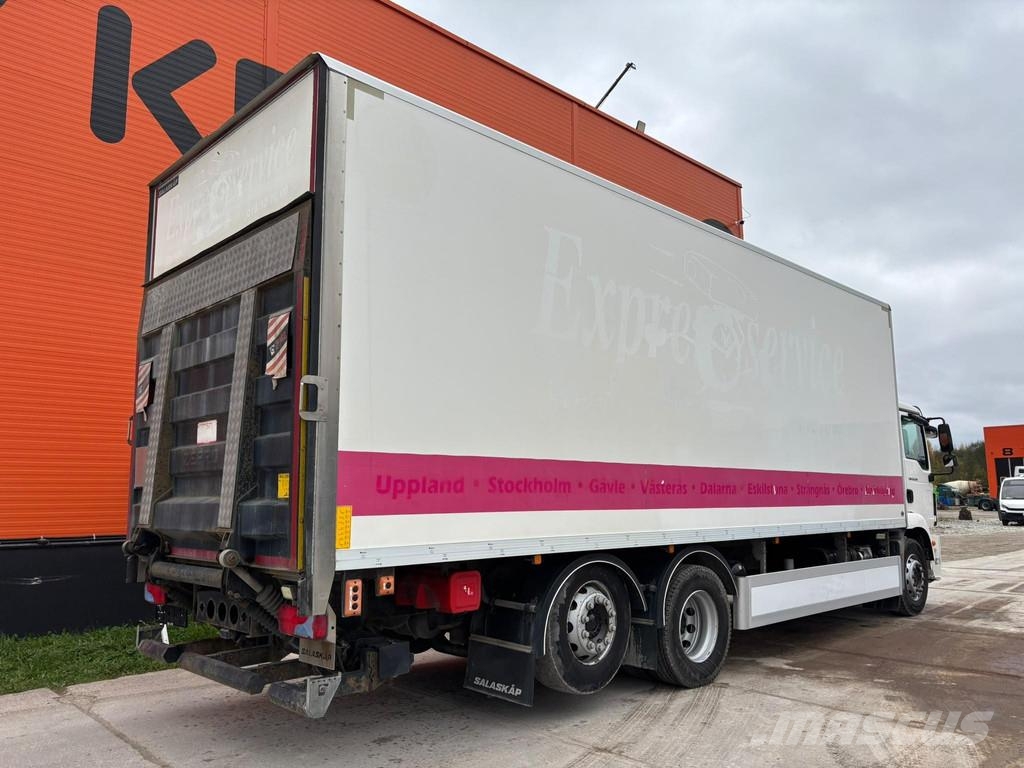MAN TGM 26.320 6x2*4 BOX L=8143 mm Furgons