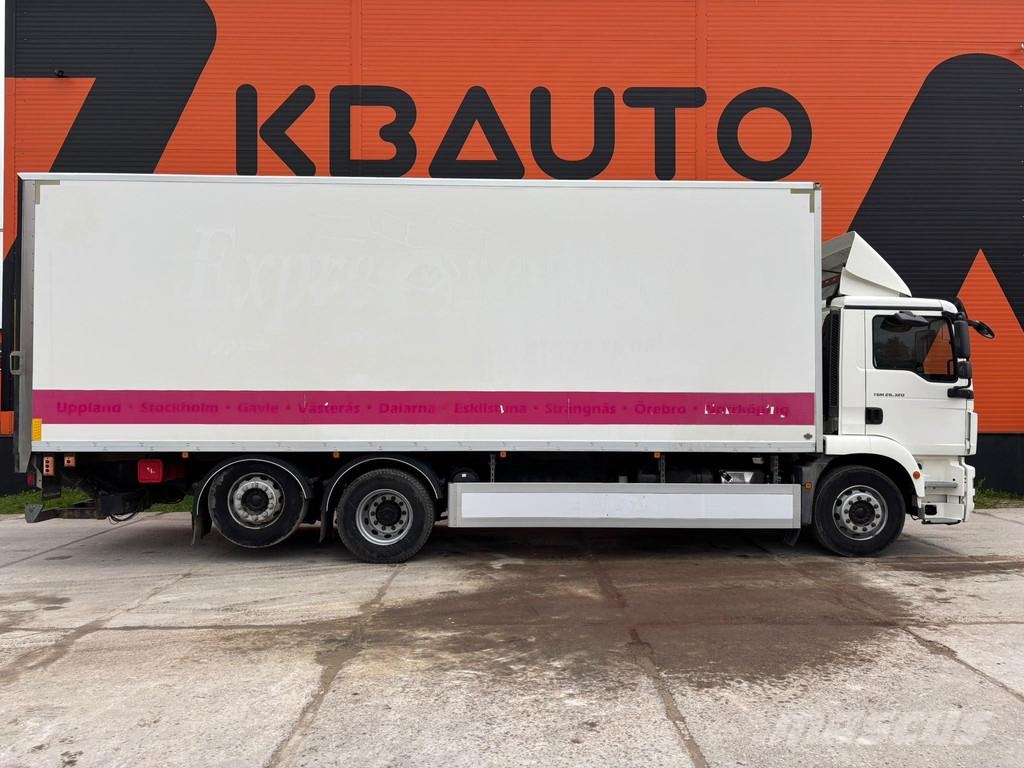 MAN TGM 26.320 6x2*4 BOX L=8143 mm Furgons
