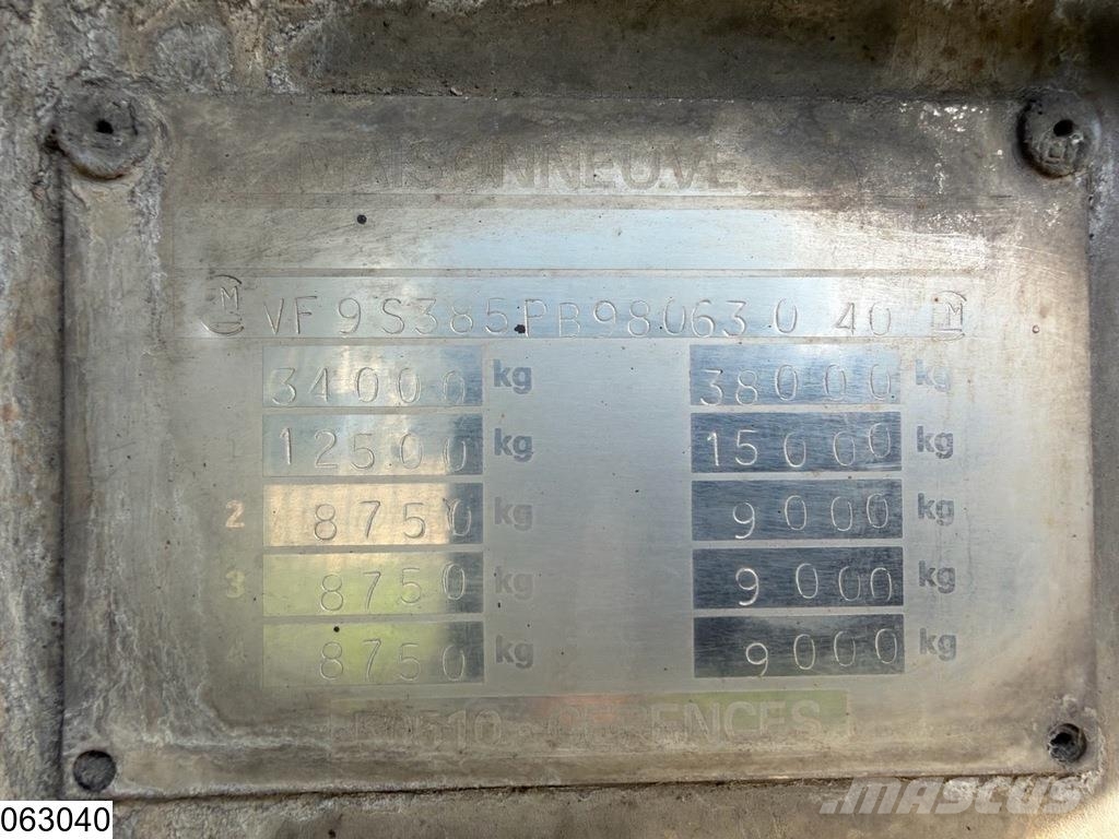 Maisonneuve Chemie 32.411 Liter, 1 Comp Semirremolques cisterna