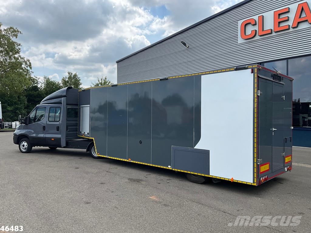 Iveco Daily 50C21 + Kuiper KPRO54 gesloten laadbak BE-Co Грузовики-Фургоны