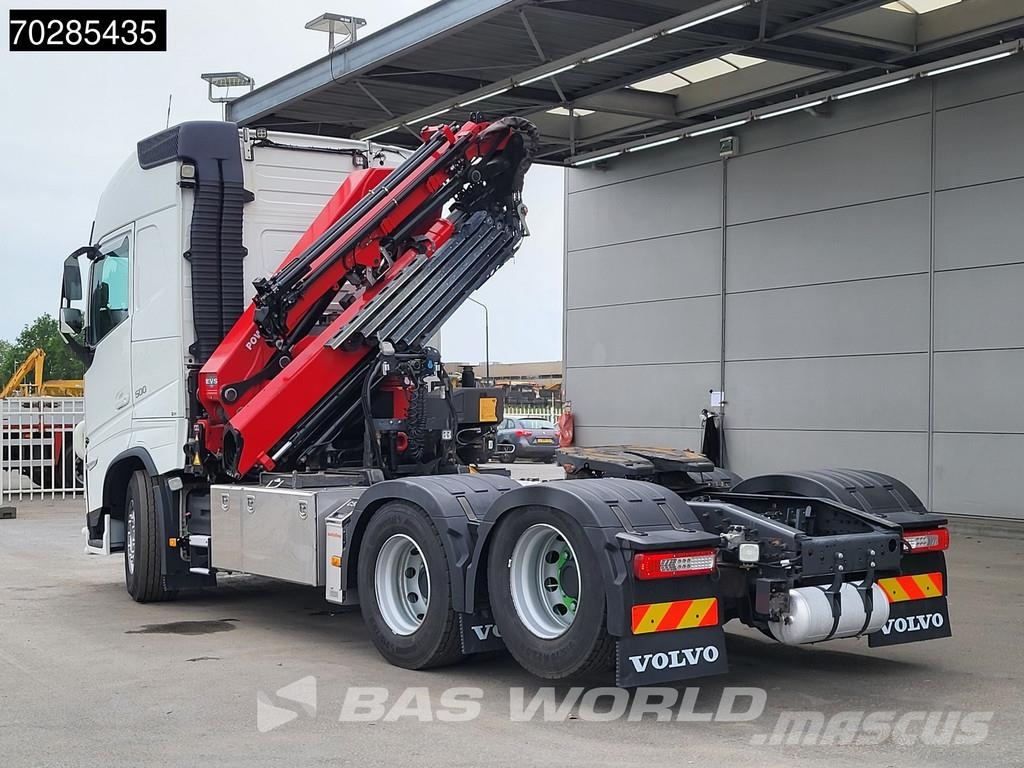 Volvo FH 500 FH 6X4 HMF2820K-RCS Crane+JIB Full-Air Remo Tractor Units