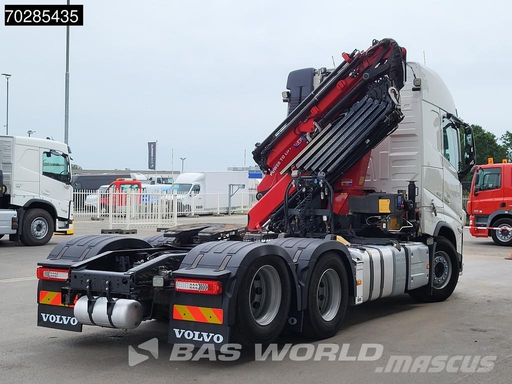 Volvo FH 500 FH 6X4 HMF2820K-RCS Crane+JIB Full-Air Remo Tractor Units