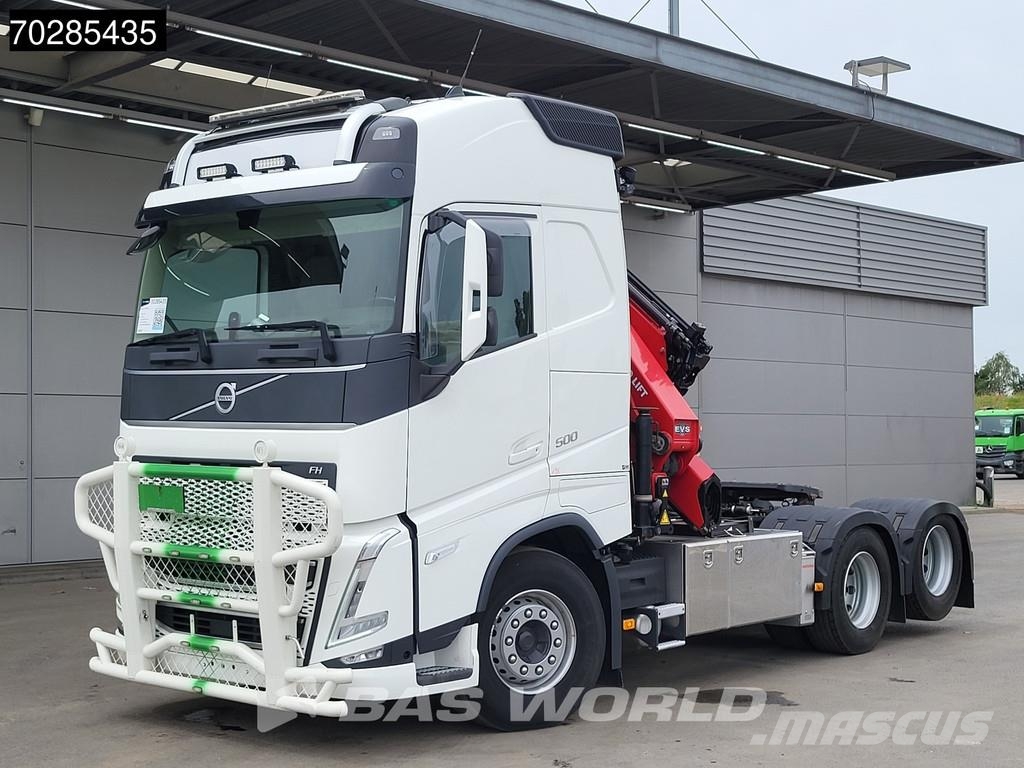 Volvo FH 500 FH 6X4 HMF2820K-RCS Crane+JIB Full-Air Remo Tractor Units