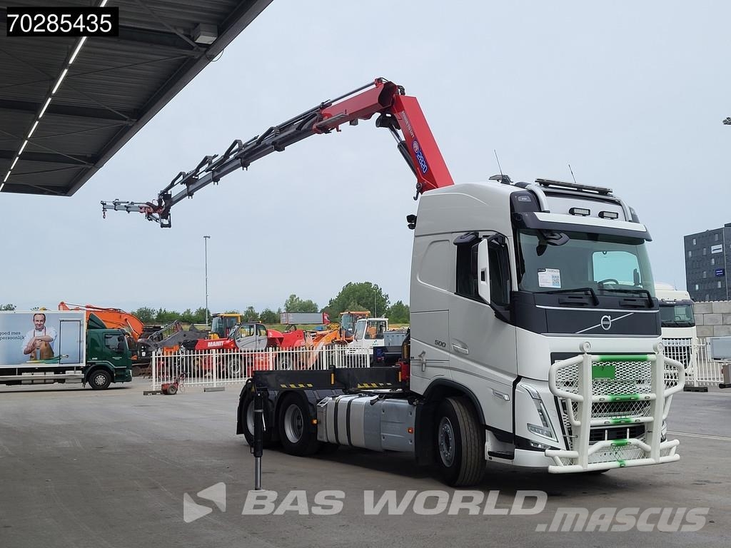 Volvo FH 500 FH 6X4 HMF2820K-RCS Crane+JIB Full-Air Remo Tractor Units