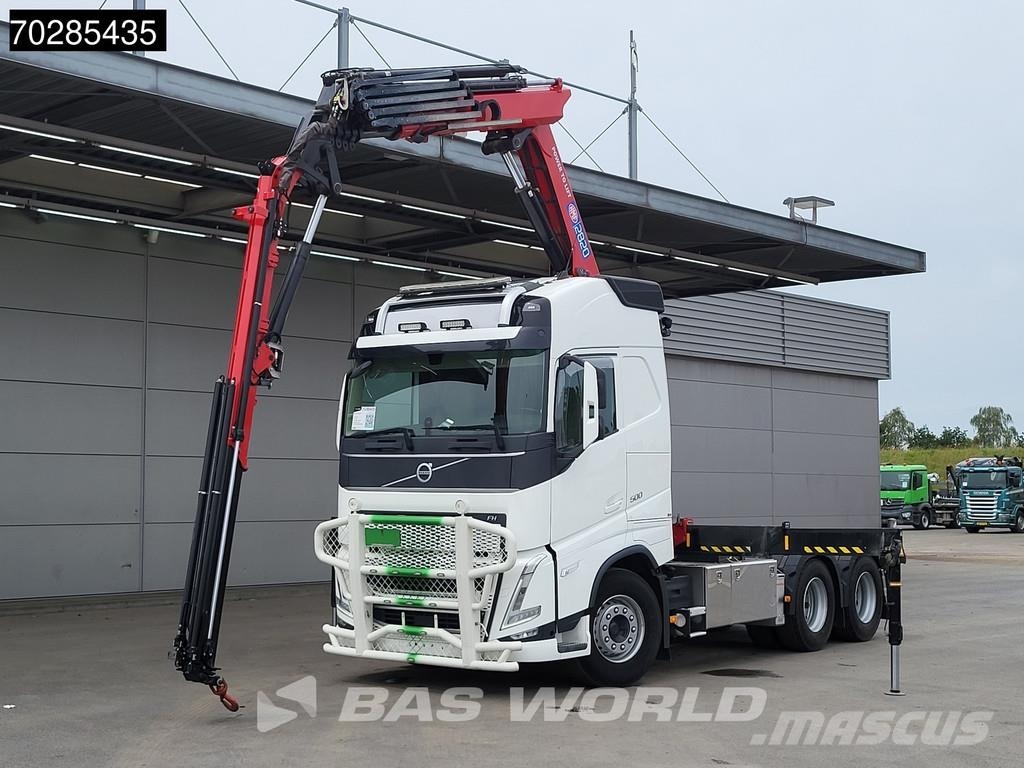 Volvo FH 500 FH 6X4 HMF2820K-RCS Crane+JIB Full-Air Remo Tractor Units
