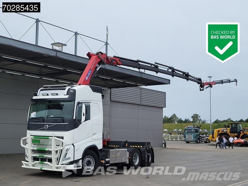 Volvo FH 500 FH 6X4 HMF2820K-RCS Crane+JIB Full-Air Remo Tractor Units