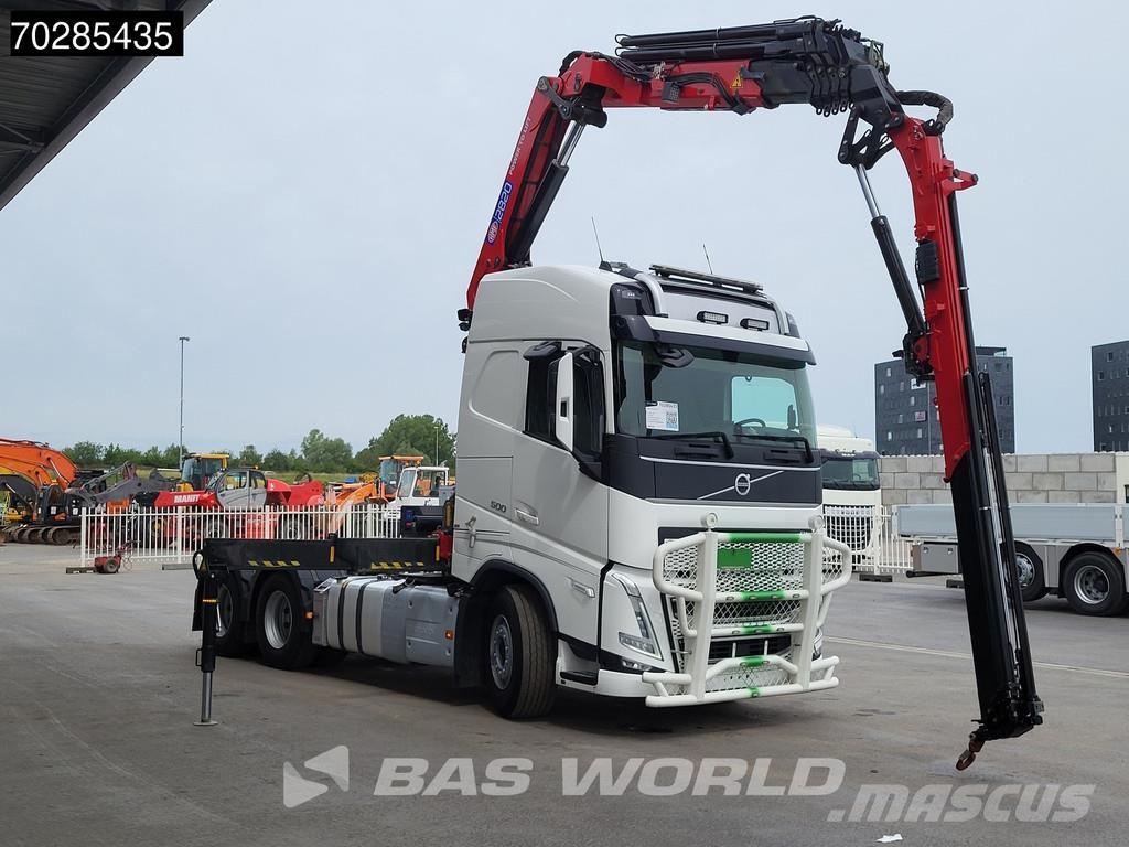Volvo FH 500 FH 6X4 HMF2820K-RCS Crane+JIB Full-Air Remo Tractor Units
