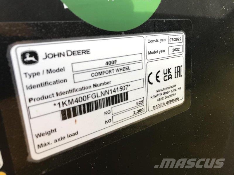 John Deere 9800i ProDrive Silppurit
