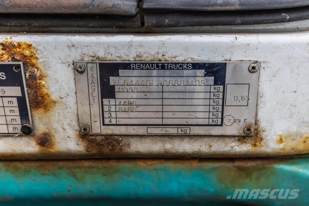 Renault 180 DXI (12T.) +CARRIER+DHOLLANDIA Camiones con temperatura controlada