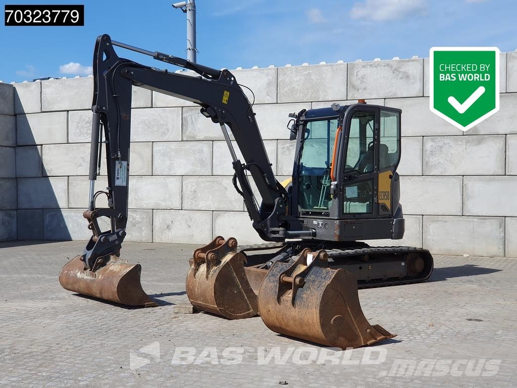 Volvo ECR58 F A/C - 3 Buckets Mini excavatoare < 7t