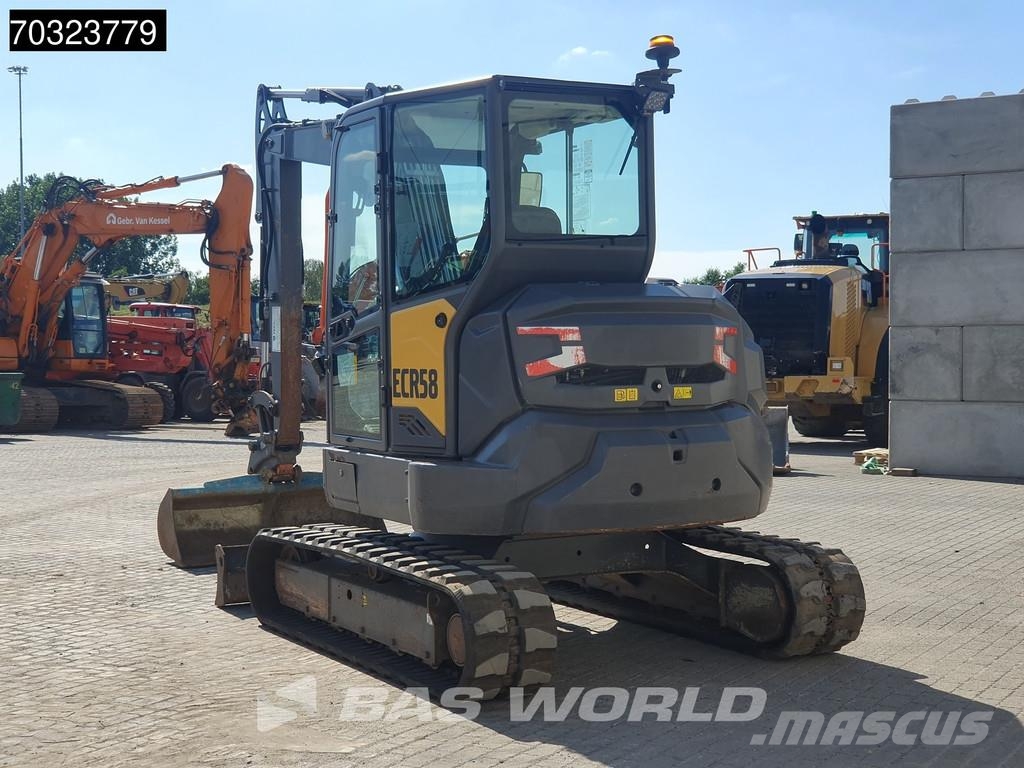 Volvo ECR58 F A/C - 3 Buckets Міні-екскаватори < 7т