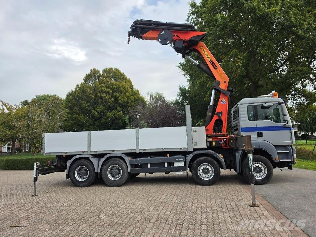 MAN TGA 41.430 8x4 CRANE 44tm/WINGER REMOTE CONTROL/MA Maastikutõstukid