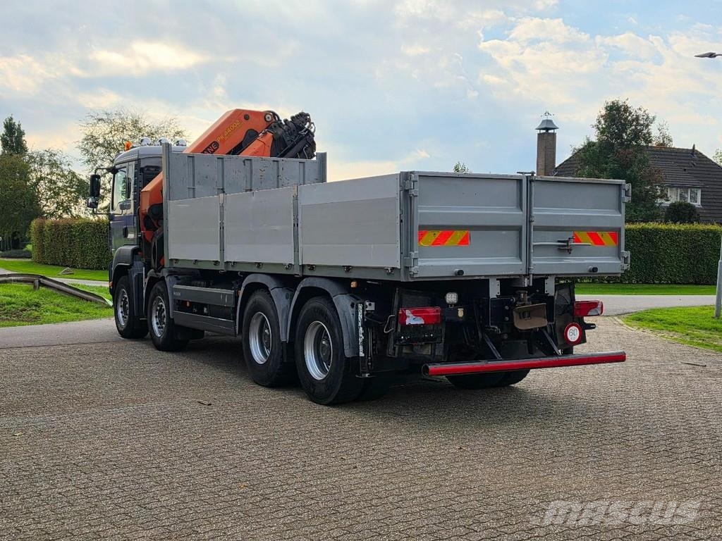 MAN TGA 41.430 8x4 CRANE 44tm/WINGER REMOTE CONTROL/MA Maastikutõstukid