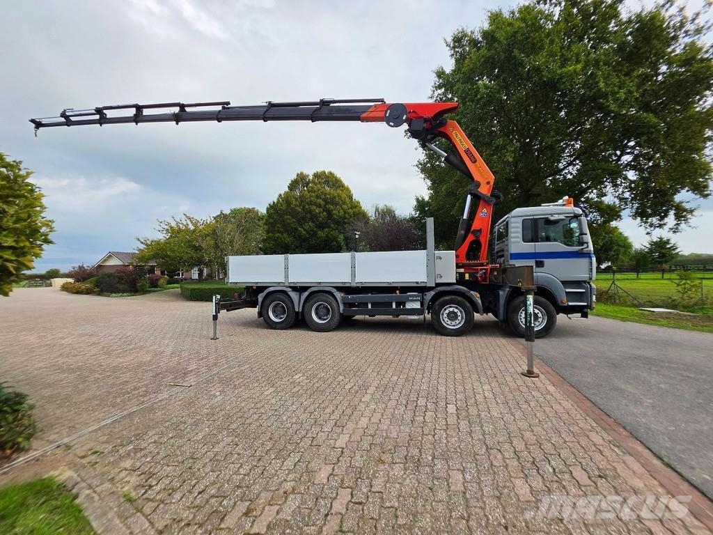 MAN TGA 41.430 8x4 CRANE 44tm/WINGER REMOTE CONTROL/MA Maastikutõstukid