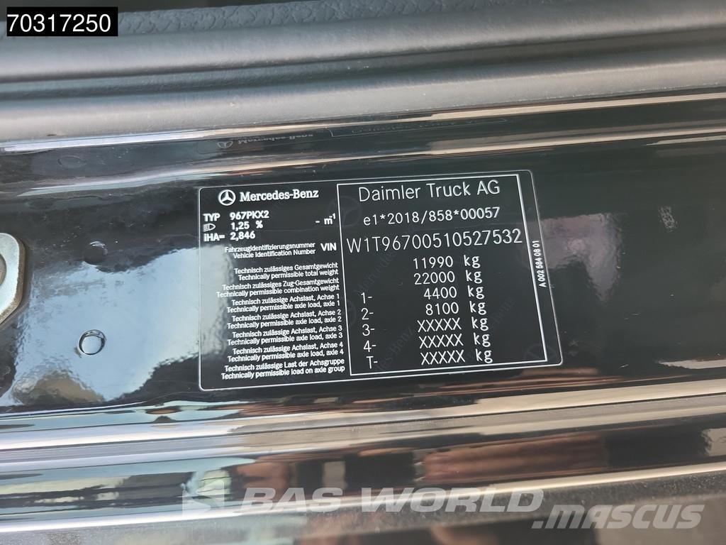 Mercedes-Benz Atego 1218 Atego 4X2 12tons NL-Truck APK Automatic Kofferaufbau