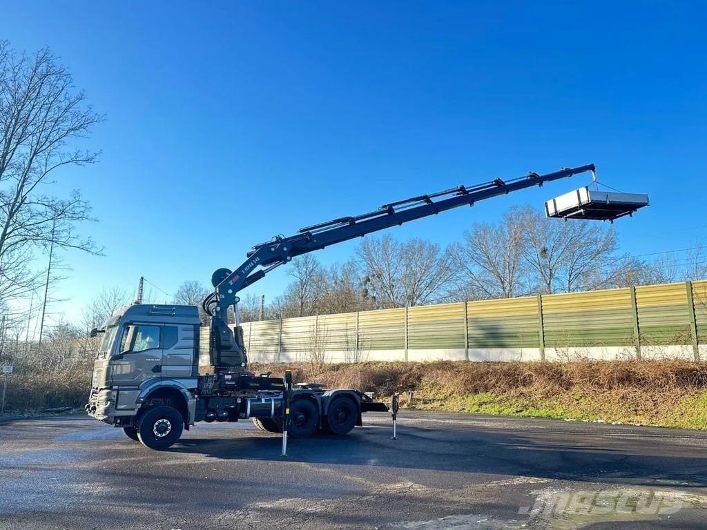 MAN TGS 33.540 MAN TGS 33.540 6x6 Kran Kran Hiab 302-6 Gru per tutti i terreni