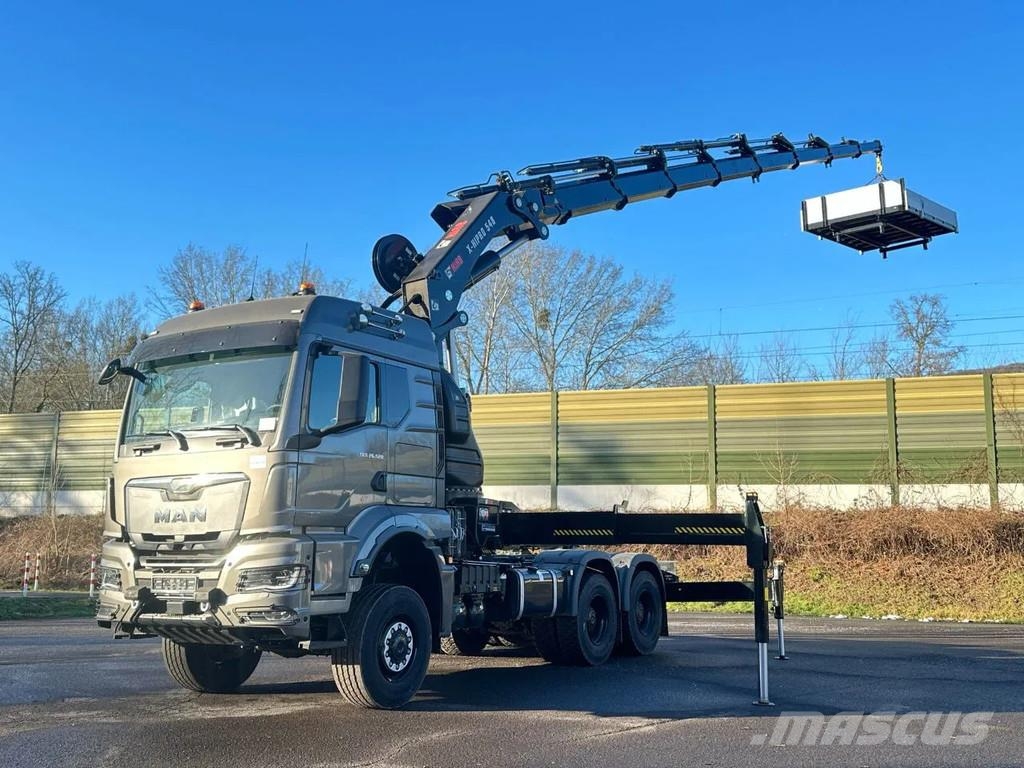 MAN TGS 33.540 MAN TGS 33.540 6x6 Kran Kran Hiab 302-6 Gru per tutti i terreni