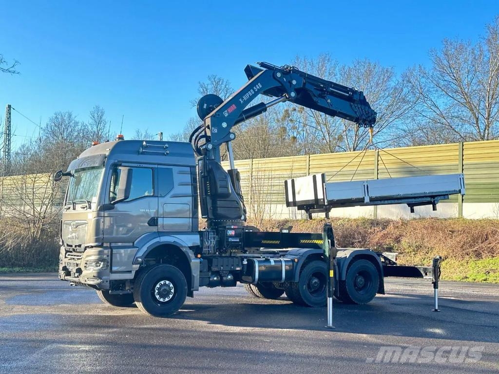 MAN TGS 33.540 MAN TGS 33.540 6x6 Kran Kran Hiab 302-6 Gru per tutti i terreni