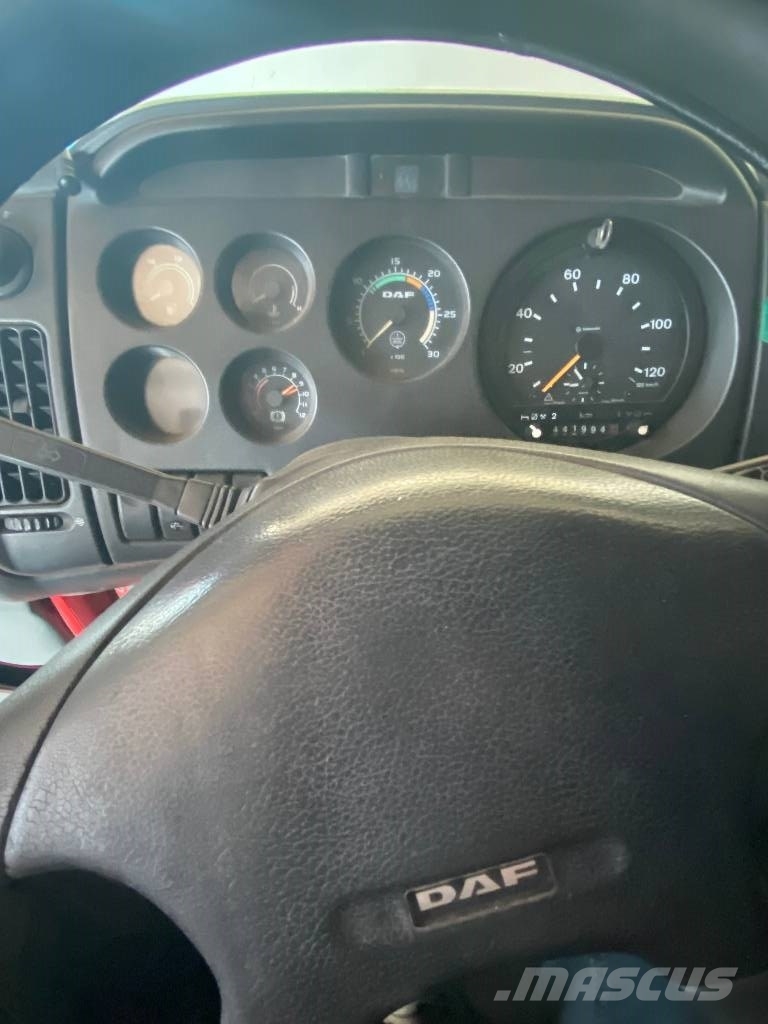 DAF XF 95.380 شاحنات مسطحة/مفصلية الجوانب