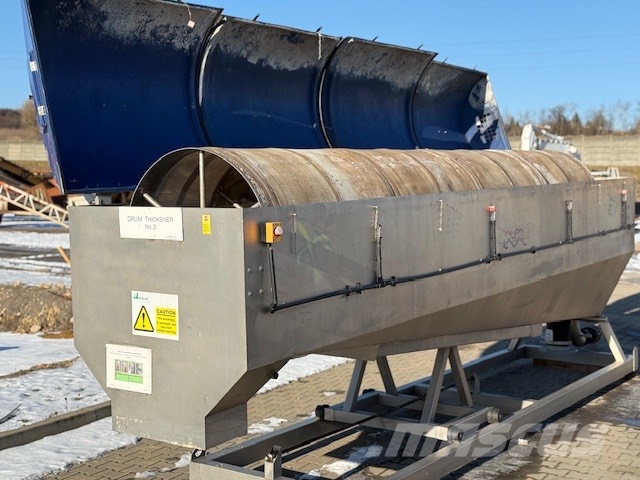 Alfa Laval Aldrum Mega obrotowy filtr bębnowy zagęszczarka od Afvalverwerkingsinstallaties