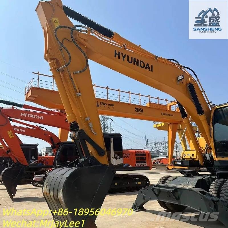 Hyundai 210w-9 Wheeled excavators