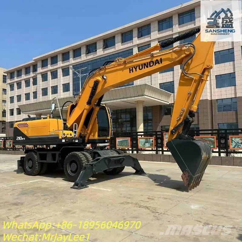 Hyundai 210w-9 Wheeled excavators