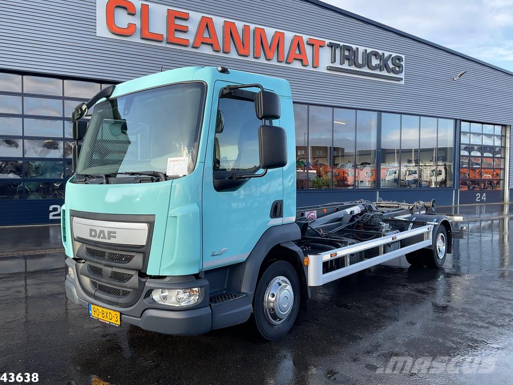 DAF LF 180 Euro 6 14 Ton haakarmsysteem Just 117.371 k gancho Caminhões Roll-on Roll-off
