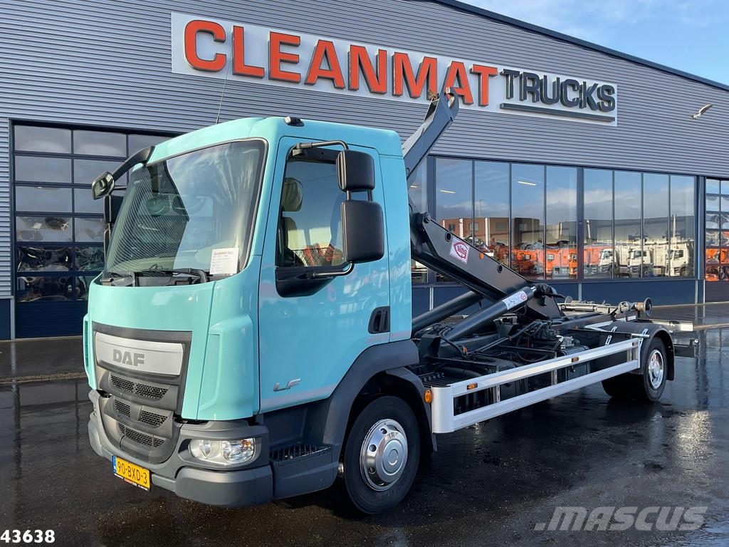 DAF LF 180 Euro 6 14 Ton haakarmsysteem Just 117.371 k gancho Caminhões Roll-on Roll-off
