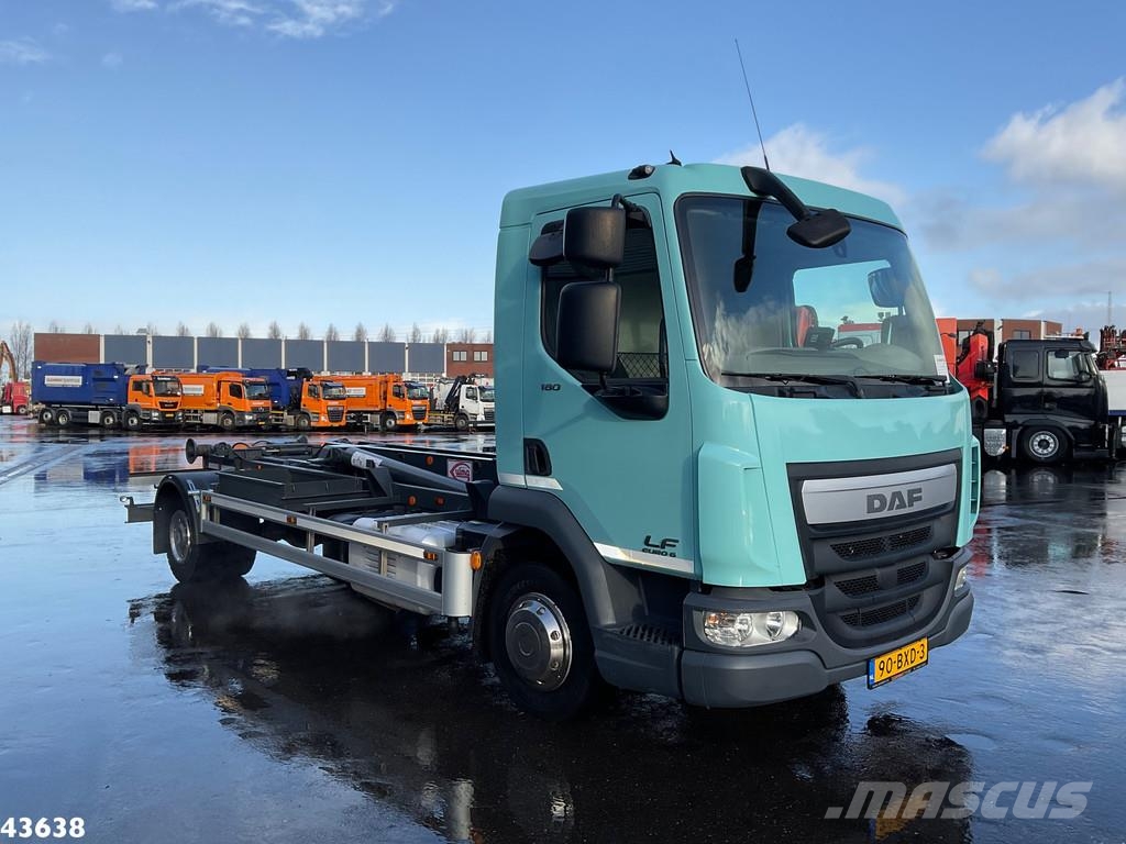 DAF LF 180 Euro 6 14 Ton haakarmsysteem Just 117.371 k gancho Caminhões Roll-on Roll-off