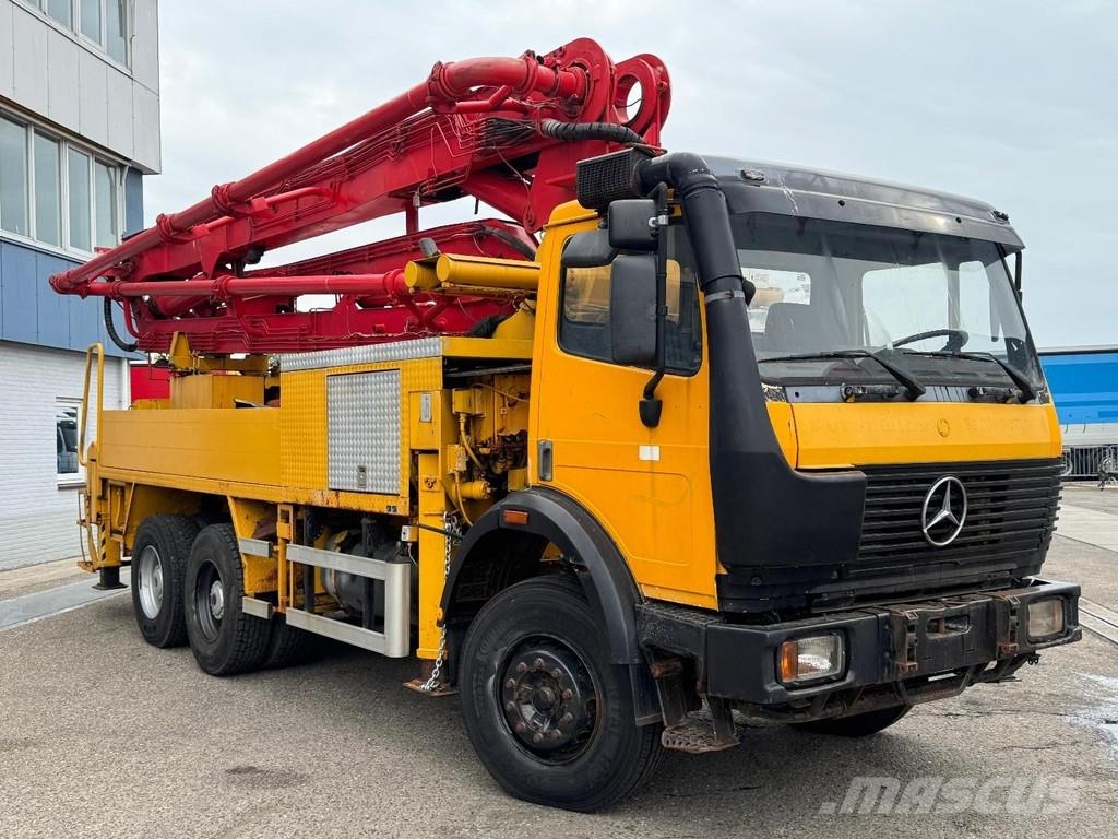 Mercedes-Benz 2629 V8 6X4 PUTZMEISTER M32 + FULL STEEL SUSPENSIO Betonpomptrucks