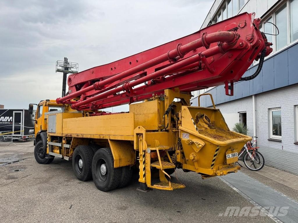 Mercedes-Benz 2629 V8 6X4 PUTZMEISTER M32 + FULL STEEL SUSPENSIO Betonpomptrucks