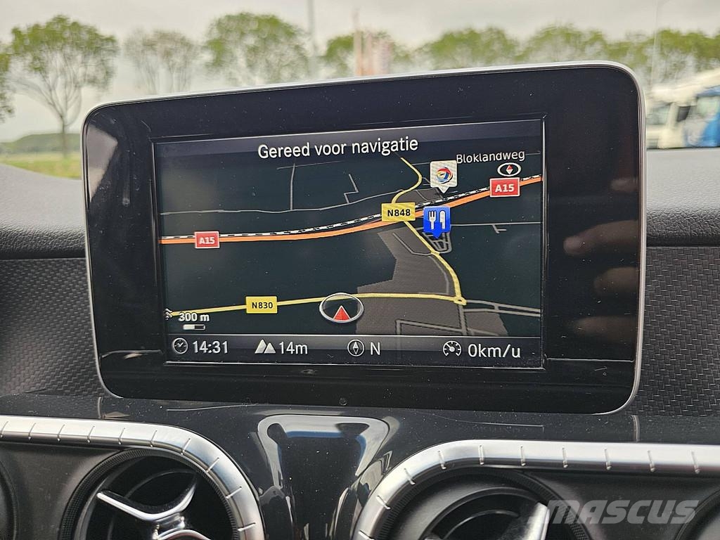 Mercedes-Benz X 350 CDI 3.0 ltr 6cyl EURO6 Nakladacia/sklápacia bočnica