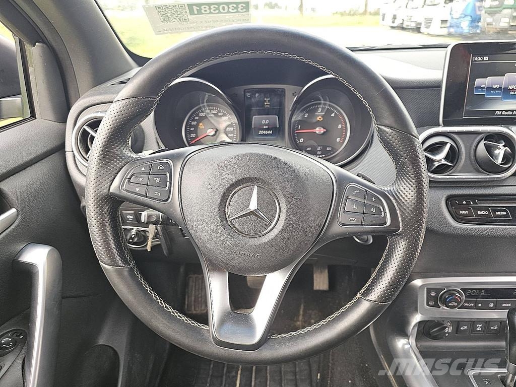 Mercedes-Benz X 350 CDI 3.0 ltr 6cyl EURO6 Nakladacia/sklápacia bočnica