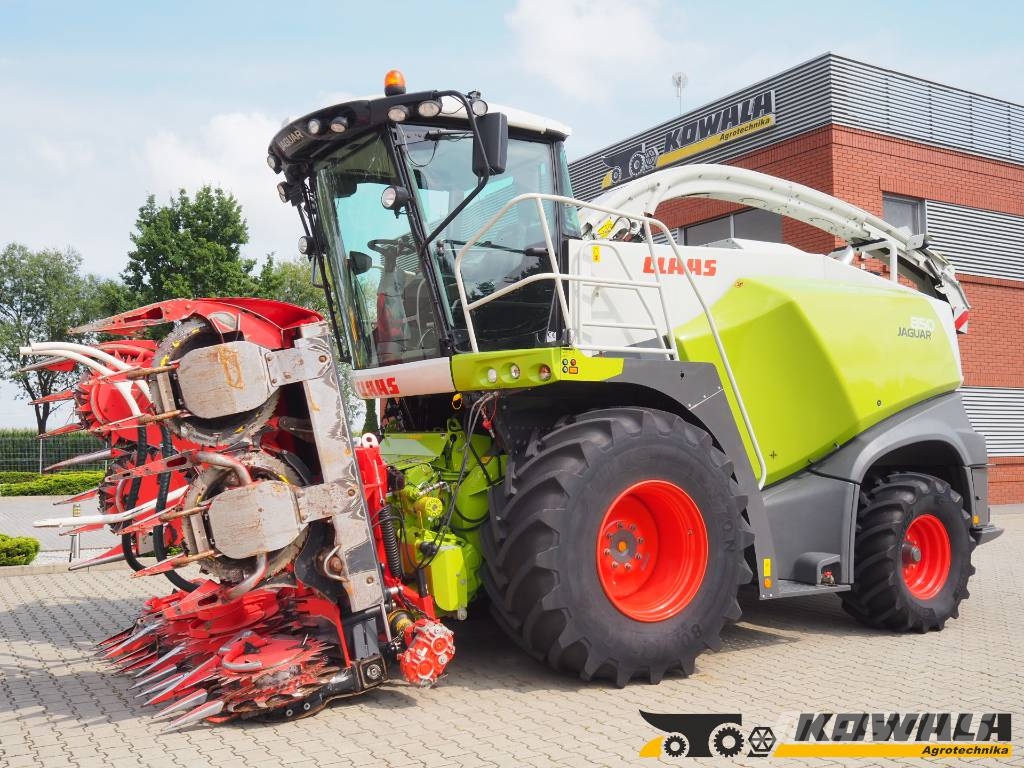 CLAAS Jaguar 850 + Kemper 360 Plus Кормозбиральні комбайни