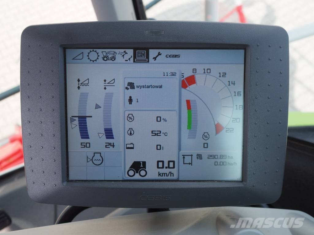 CLAAS Jaguar 850 + Kemper 360 Plus Кормозбиральні комбайни