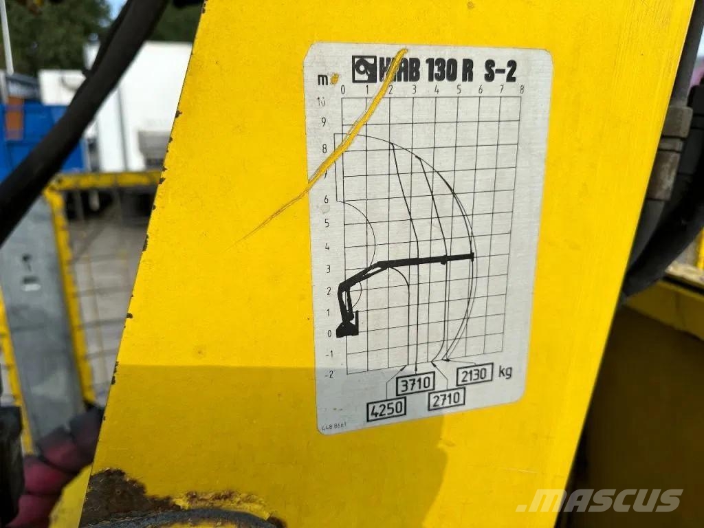 LAG 3 AXLE + HIAB 130R S2 平板半挂车\侧翻自卸半挂车